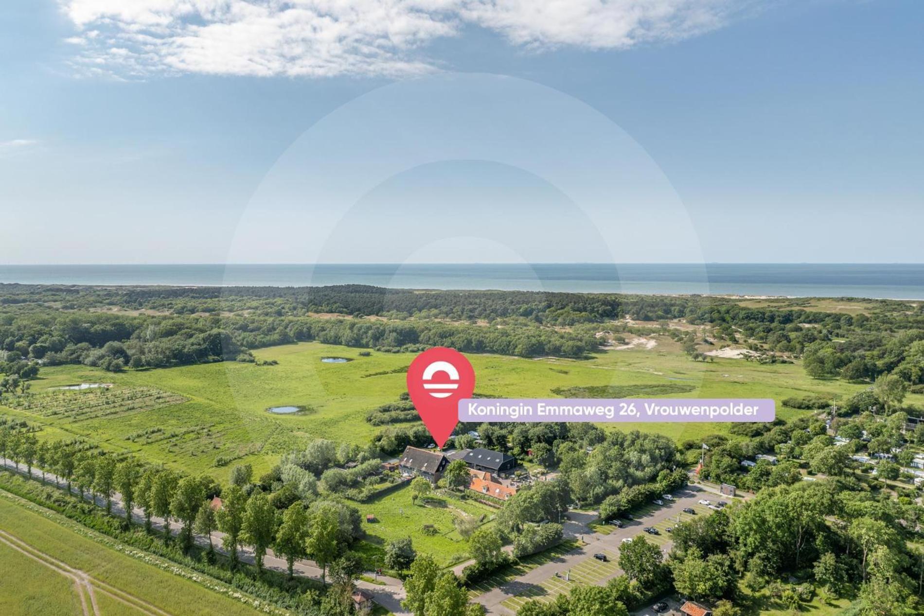 Vakantiewoning - Kon. Emmaweg 26 | Vrouwenpolder 'Uitspanning Oranjezon' Экстерьер фото