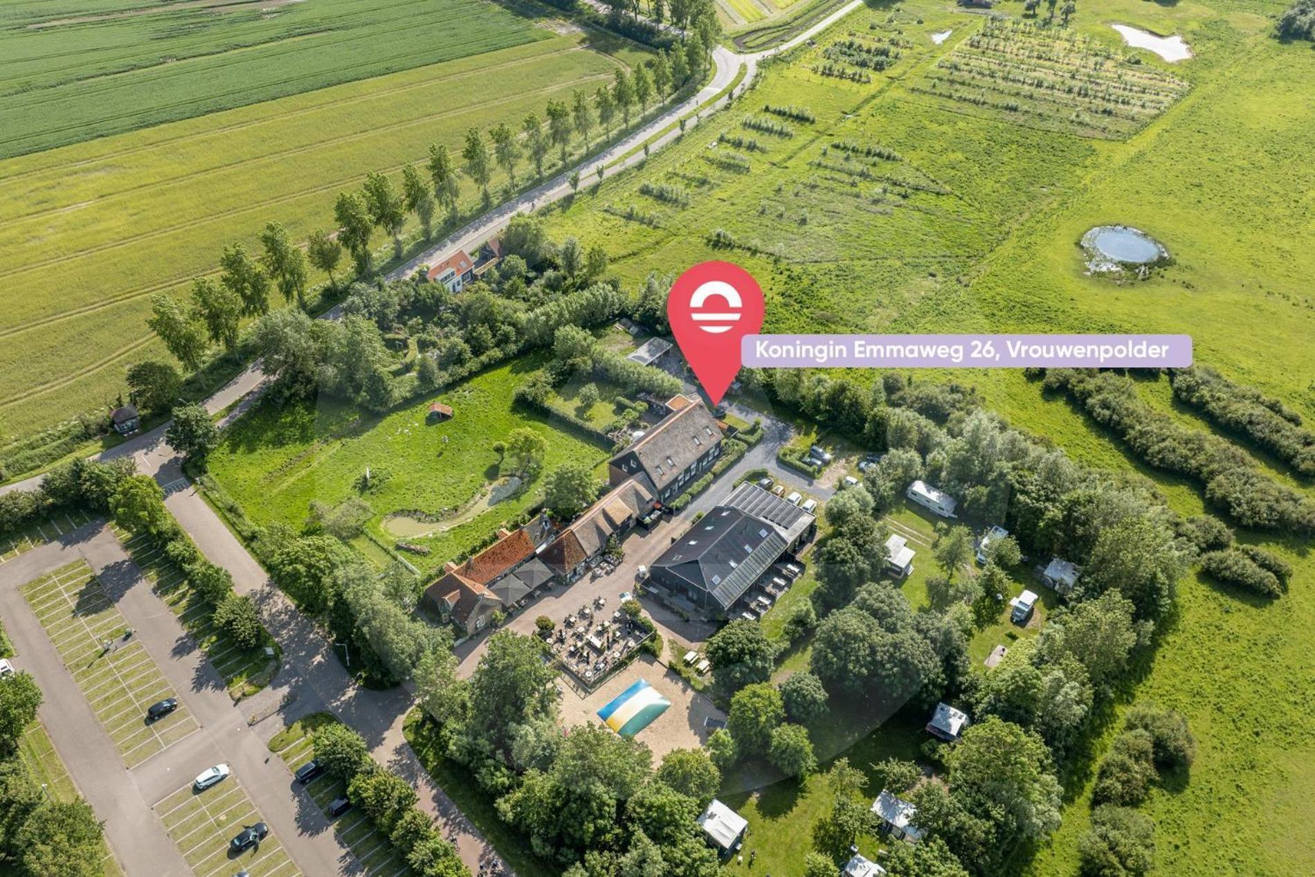 Vakantiewoning - Kon. Emmaweg 26 | Vrouwenpolder 'Uitspanning Oranjezon' Экстерьер фото